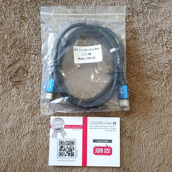 کابل HDMI تسکو مدل TCH55.2V طول 1.5 متر - تصویر 8
