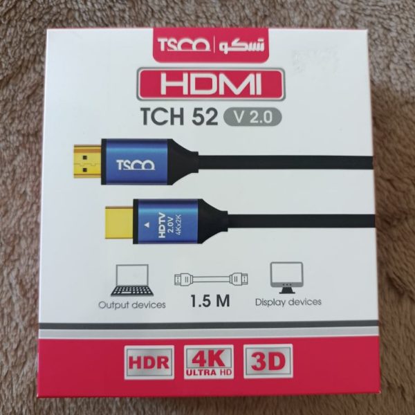 کابل HDMI تسکو مدل TCH55.2V طول 1.5 متر - تصویر 6